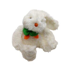 Chosun White Plush Bunny Rabbit Stuffed Animal bow tie best friends 8" Easter